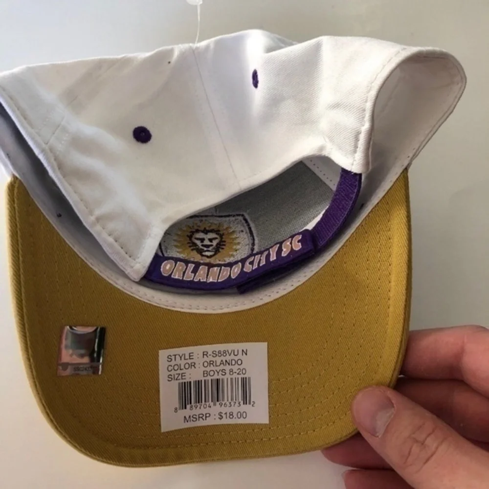 Orlando City SC Adidas Boys 8-20 Cap